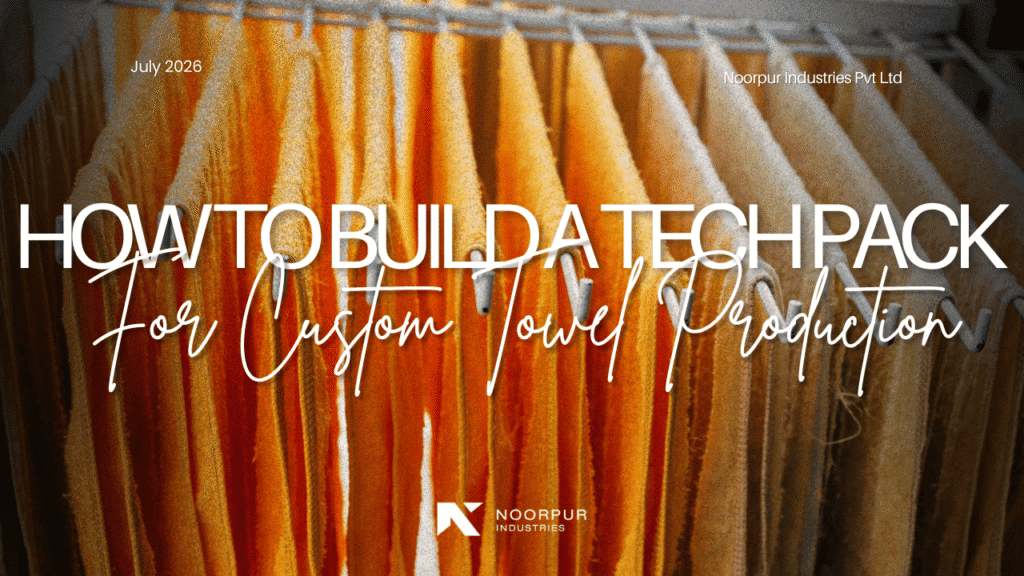23 - How to Build a Tech Pack for Custom Towel Production