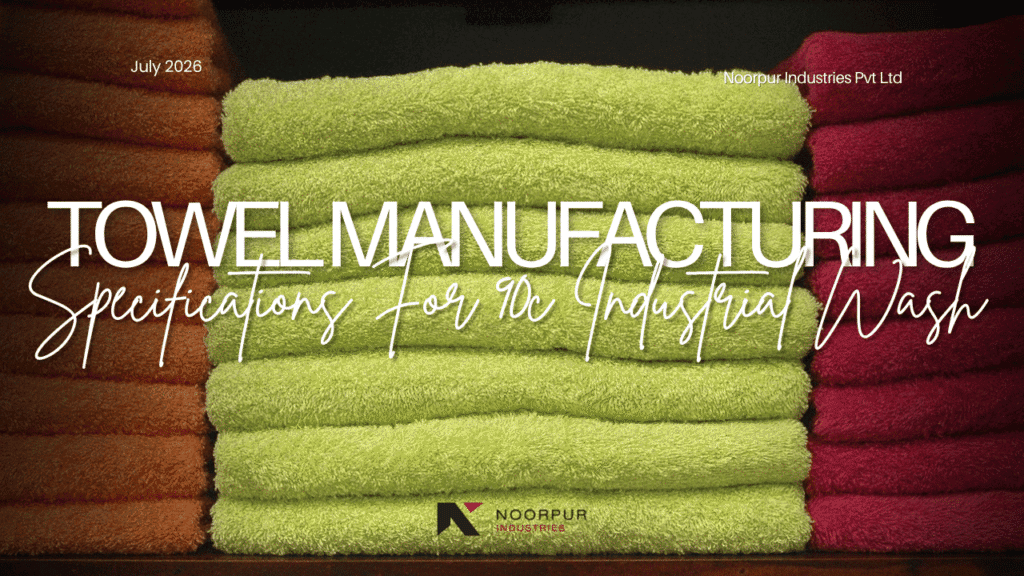 6 - Towel Manufacturing Specs for 90C Industrial Wash