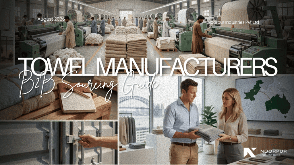 Towel Manufacturers in Pakistan: Australian B2B Sourcing Guide