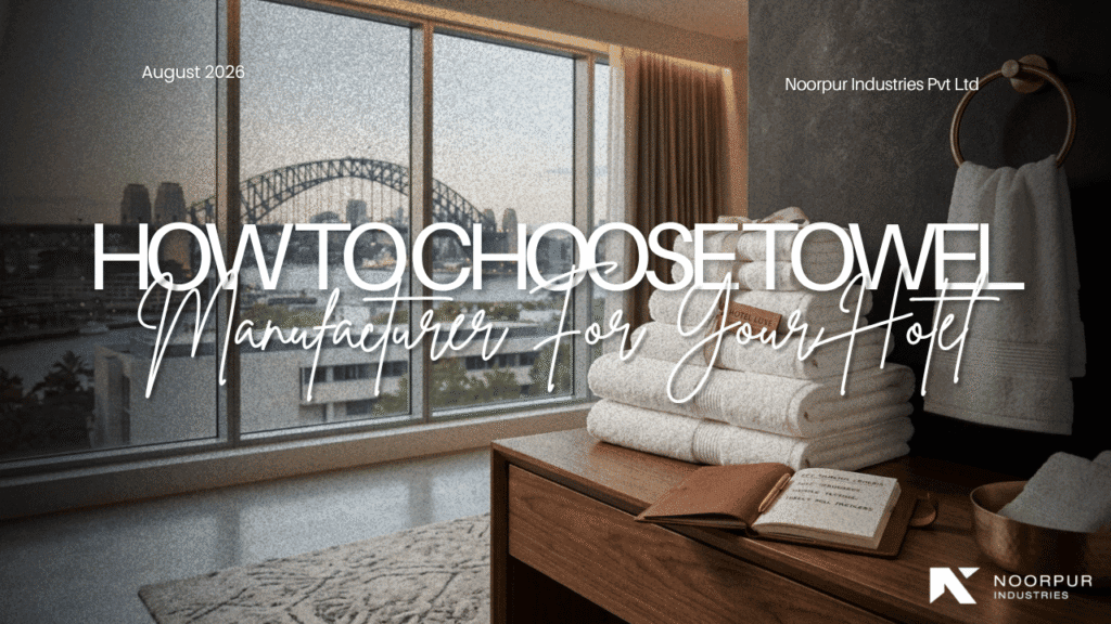 How to Choose a Towel Manufacturer for Your Hotel_ Australian Sourcing Guide
